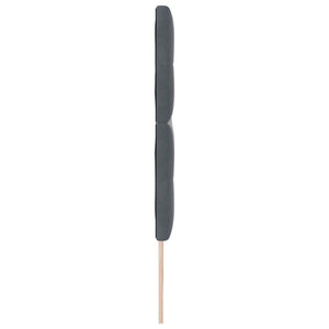 Κεφαλάρι Σκούρο Γκρι 180 cm Βελούδο - Pakobazaar