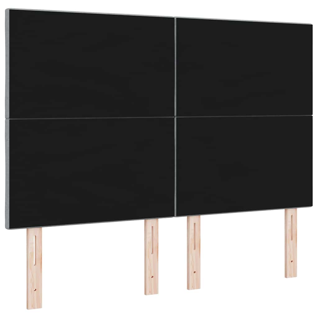 Κεφαλάρι Ανοιχτό γκρι 144 cm ύφασμα - Pakobazaar
