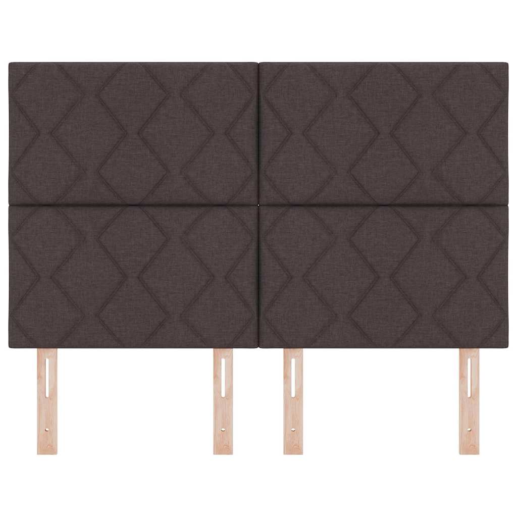 Κεφαλάρι Σκούρο Καφέ 144 cm ύφασμα - Pakobazaar