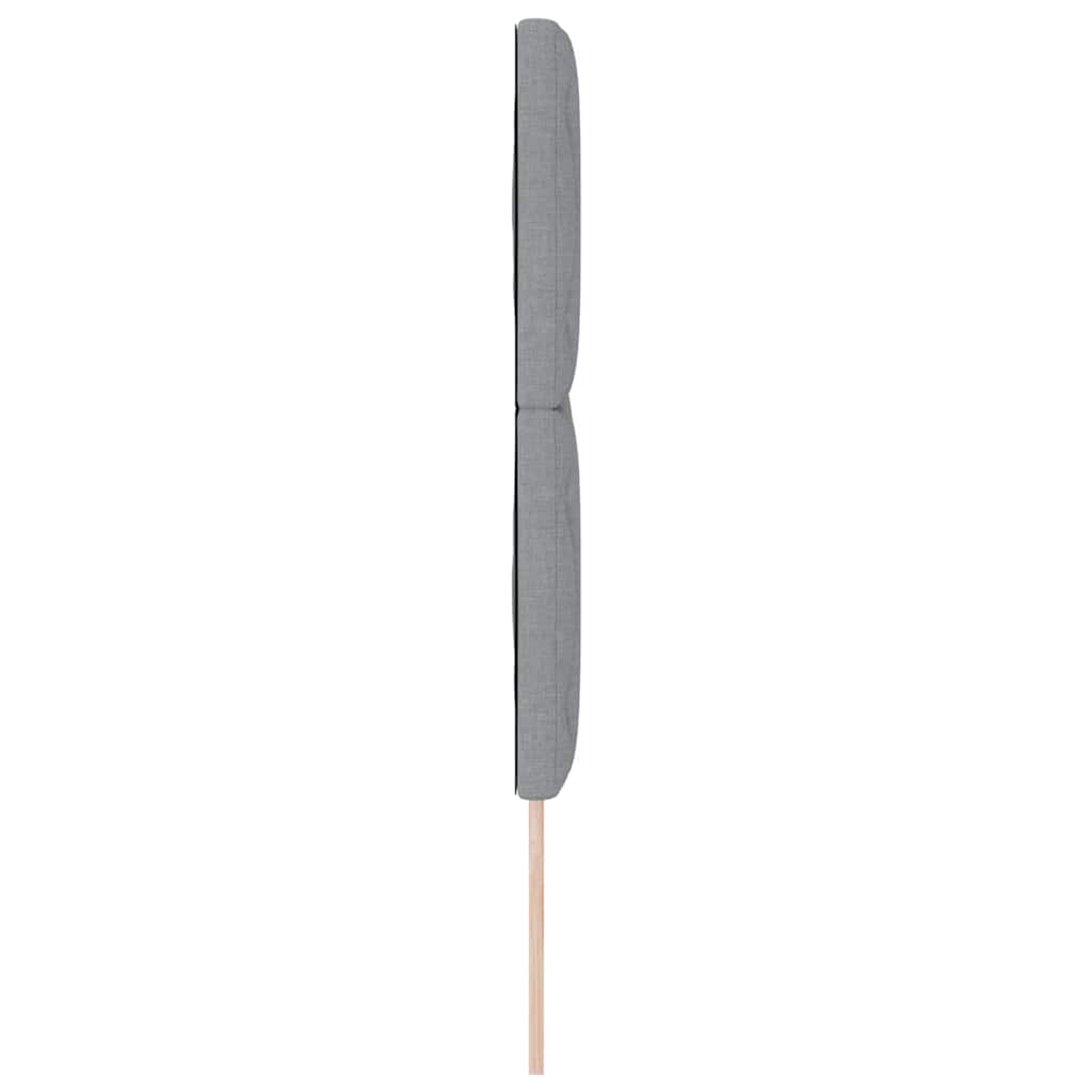 Κεφαλάρι Ανοιχτό γκρι 160 cm ύφασμα - Pakobazaar