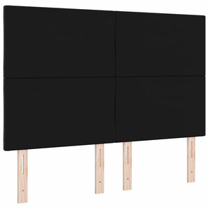 Κεφαλάρι Μαύρο 160 cm Βελούδο - Pakobazaar