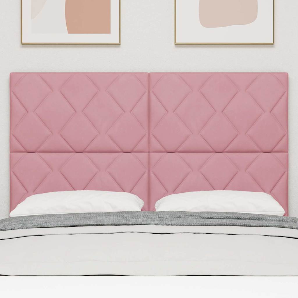 Κεφαλάρι Ροζ 160 cm Βελούδο - Pakobazaar