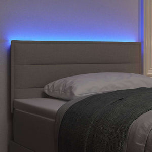 LED κεφαλάρι Taupe ύφασμα