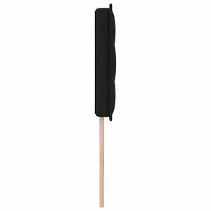 LED κεφαλάρι με LED ταινίες φωτός Μαύρο 100 cm ύφασμα