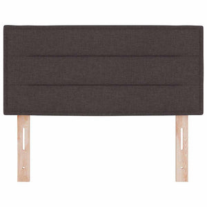 LED κεφαλάρι με LED ταινίες φωτός Σκούρο Καφέ 100 cm ύφασμα - Pakobazaar