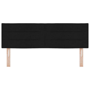 LED κεφαλάρι με φώτα λωρίδας LED Μαύρο 160 cm Πολυεστέρας - Pakobazaar