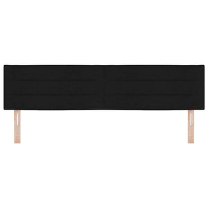 LED κεφαλάρι με φώτα λωρίδας LED Μαύρο 180 cm Πολυεστέρας - Pakobazaar
