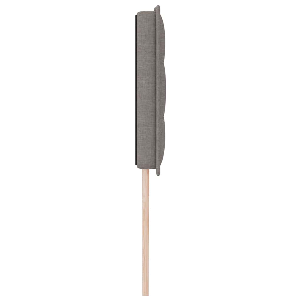 LED κεφαλάρι με φώτα λωρίδας LED Taupe 180 cm Πολυεστέρας - Pakobazaar