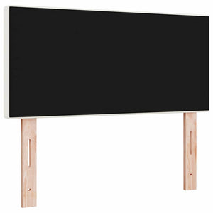 LED κεφαλάρι με κεφαλάρι Κρεμ 80 cm Υφασμάτινο Κορντουρά - Pakobazaar