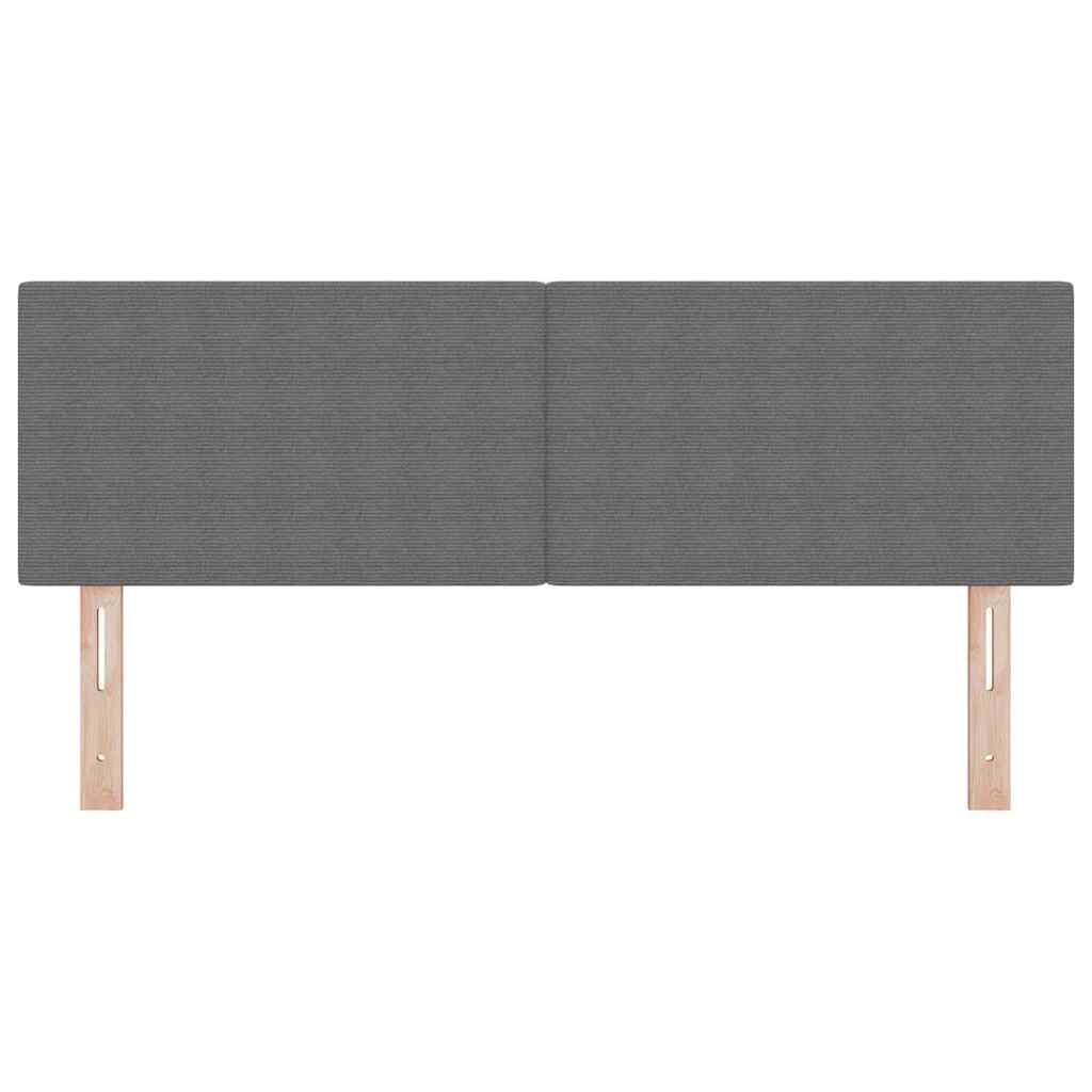 LED κεφαλάρι με κεφαλάρι Ανοιχτό γκρι 144 cm Πολυεστέρας - Pakobazaar