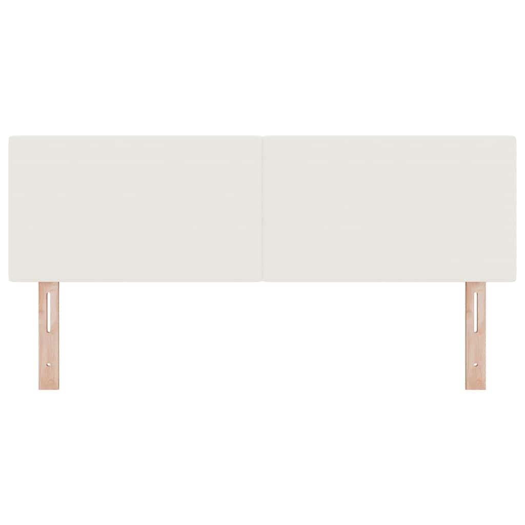 LED κεφαλάρι με φώτα λωρίδας LED Κρεμ 160 cm Πολυεστέρας - Pakobazaar