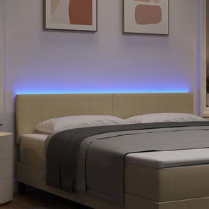 LED κεφαλάρι με κεφαλάρι Γκρι Πράσινο 180 cm Πολυεστέρας - Pakobazaar