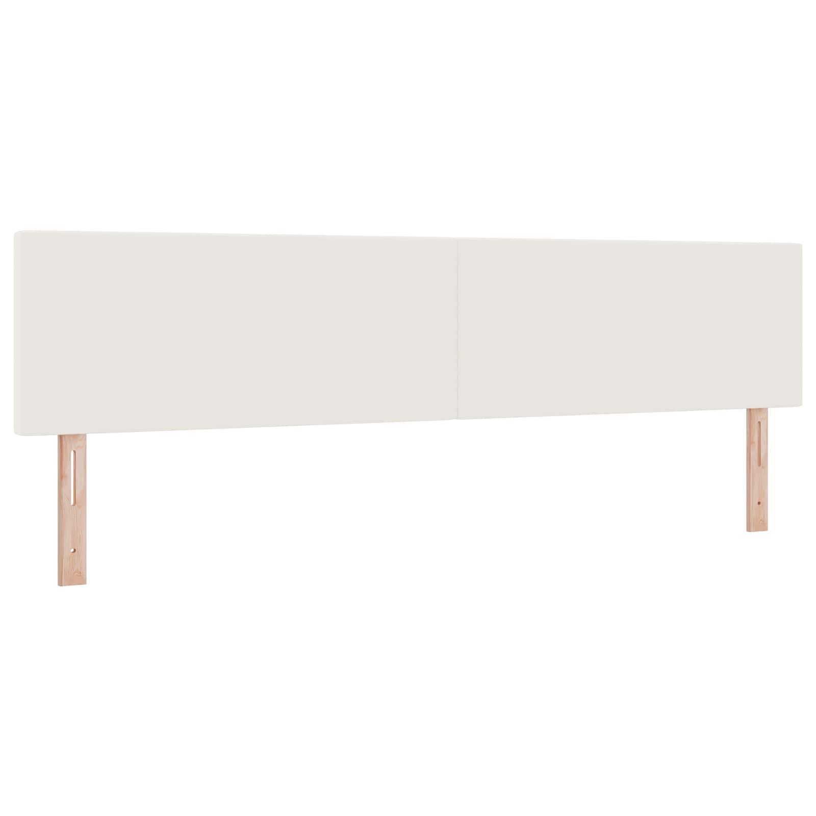 LED κεφαλάρι με φώτα λωρίδας LED Κρεμ 200 cm Πολυεστέρας - Pakobazaar