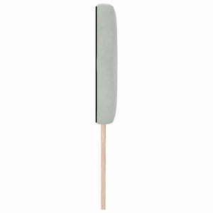 LED κεφαλάρι με LED ταινίες φωτός Ανοιχτό γκρι 180 cm Βελούδο - Pakobazaar