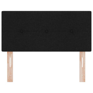 LED κεφαλάρι με φώτα λωρίδας LED Μαύρο 90 cm Πολυεστέρας - Pakobazaar