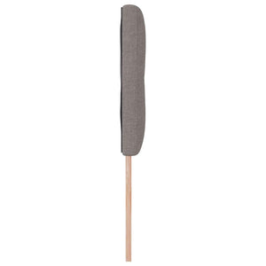 LED κεφαλάρι με φώτα λωρίδας LED Taupe 144 cm Πολυεστέρας - Pakobazaar