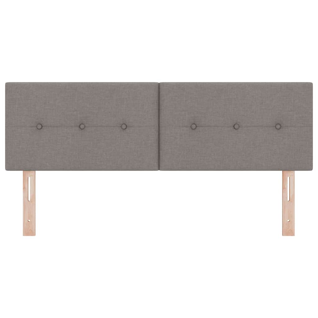 LED κεφαλάρι με φώτα λωρίδας LED Taupe 160 cm Πολυεστέρας - Pakobazaar