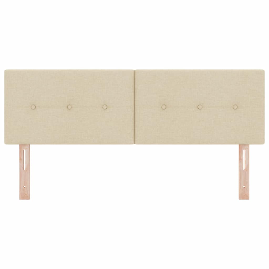 LED κεφαλάρι με φώτα λωρίδας LED Κρεμ 160 cm Πολυεστέρας - Pakobazaar