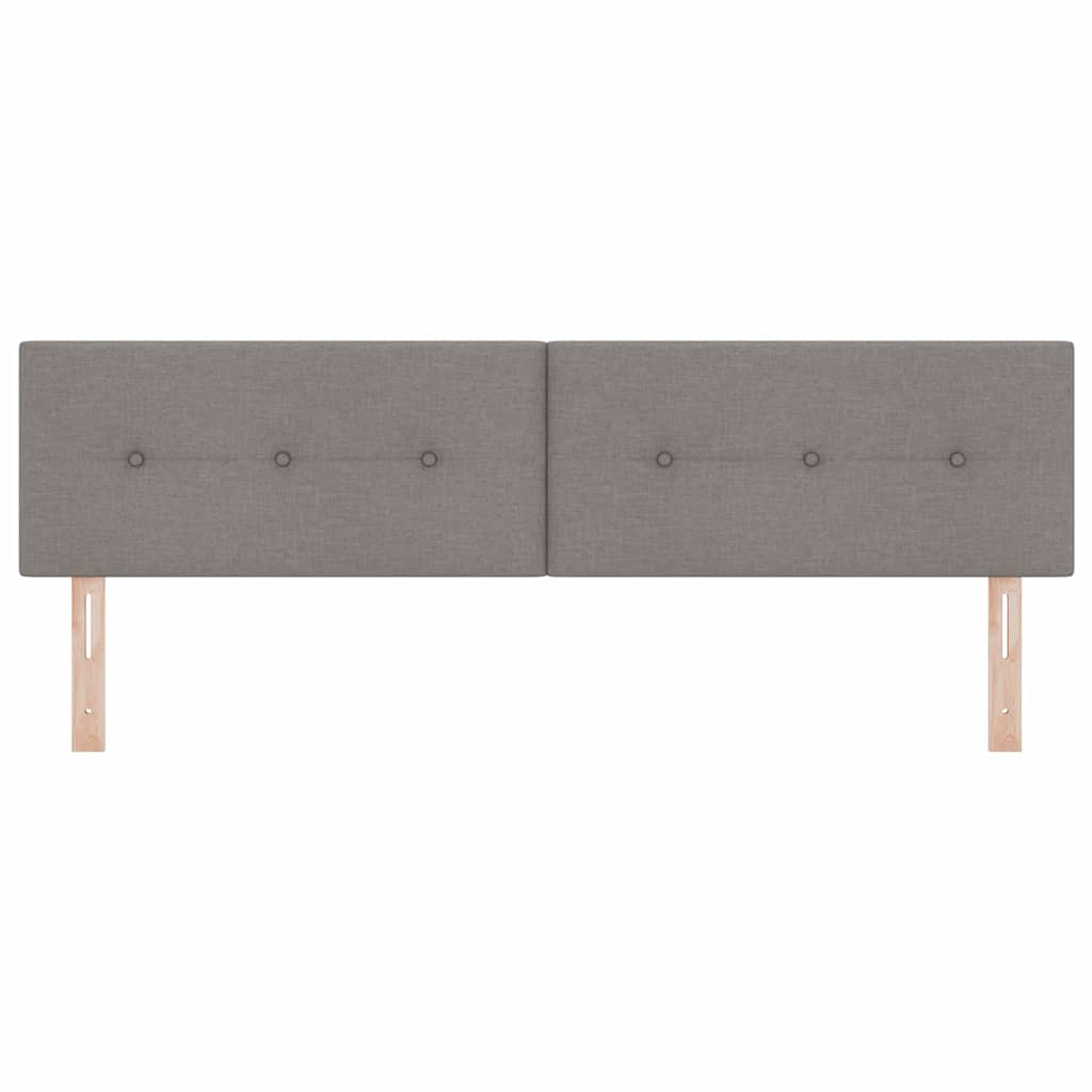 LED κεφαλάρι με φώτα λωρίδας LED Taupe 180 cm Πολυεστέρας - Pakobazaar