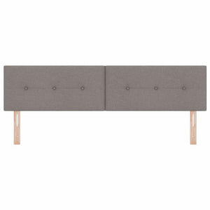 LED κεφαλάρι με φώτα λωρίδας LED Taupe 180 cm Πολυεστέρας - Pakobazaar