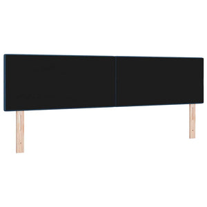 LED κεφαλάρι με LED ταινίες φωτός Μπλε 180 cm ύφασμα