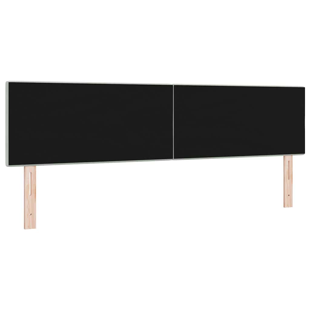 LED κεφαλάρι με κεφαλάρι Ανοιχτό γκρι 180 cm Πολυεστέρας - Pakobazaar