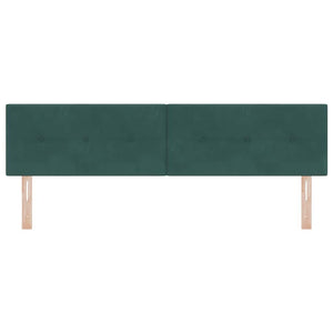 LED κεφαλάρι με φώτα λωρίδας LED Πράσινο 180 cm Πολυεστέρας - Pakobazaar