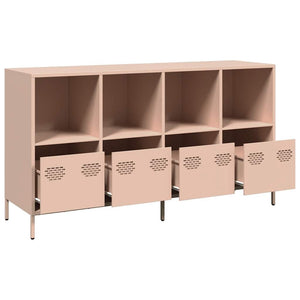 Ντουλάπι Ροζ 135x39x73,5 εκ. από Χάλυβα Ψυχρής Έλασης