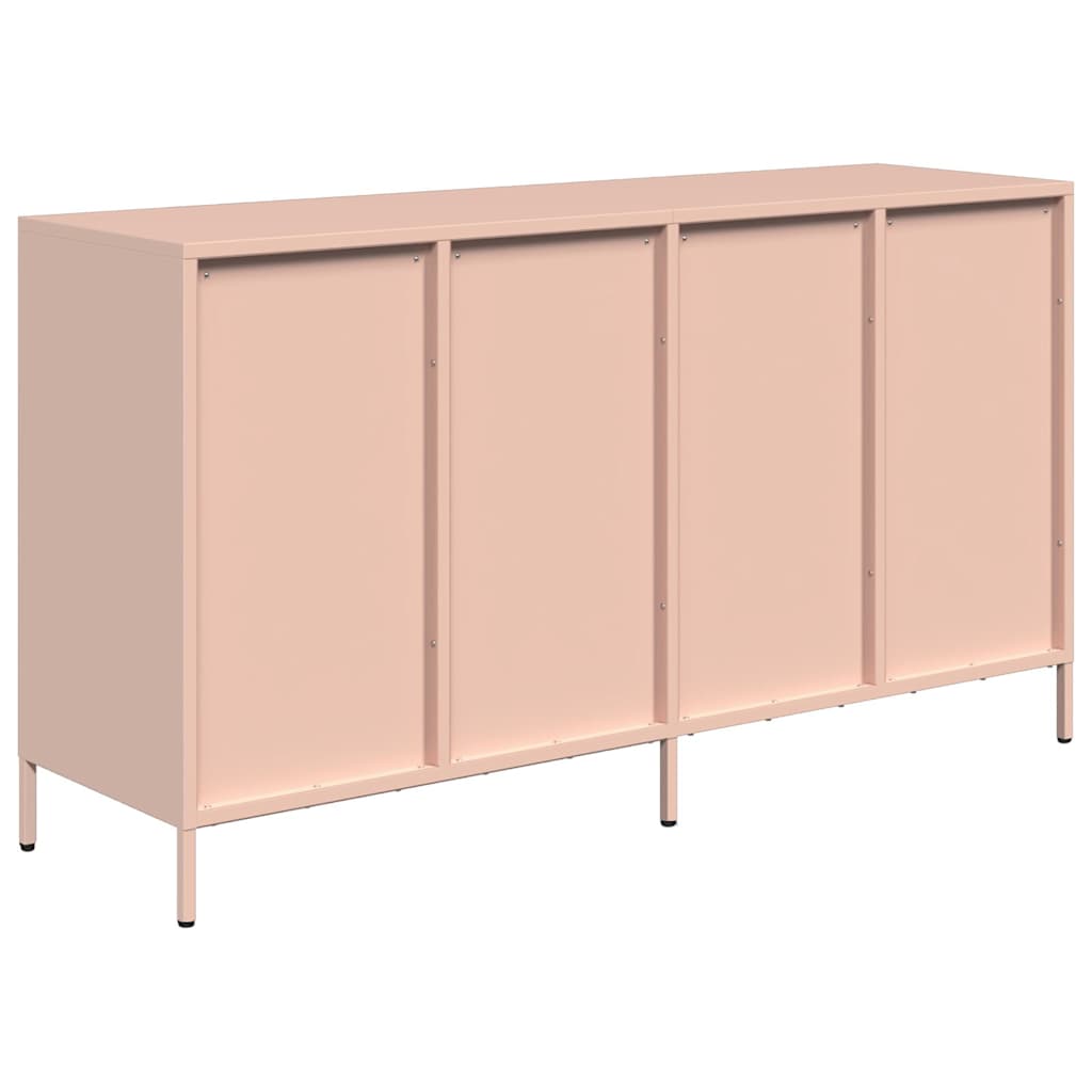 Ντουλάπι Ροζ 135x39x73,5 εκ. από Χάλυβα Ψυχρής Έλασης