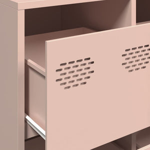 Ντουλάπι Ροζ 135x39x73,5 εκ. από Χάλυβα Ψυχρής Έλασης