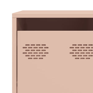 Ντουλάπι Ροζ 135x39x103,5 εκ. από Χάλυβα Ψυχρής Έλασης