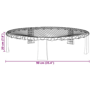 Roundnet Σετ με 3 μπάλες και επιπλέον αντλία Ø90x20 εκ. - Pakobazaar