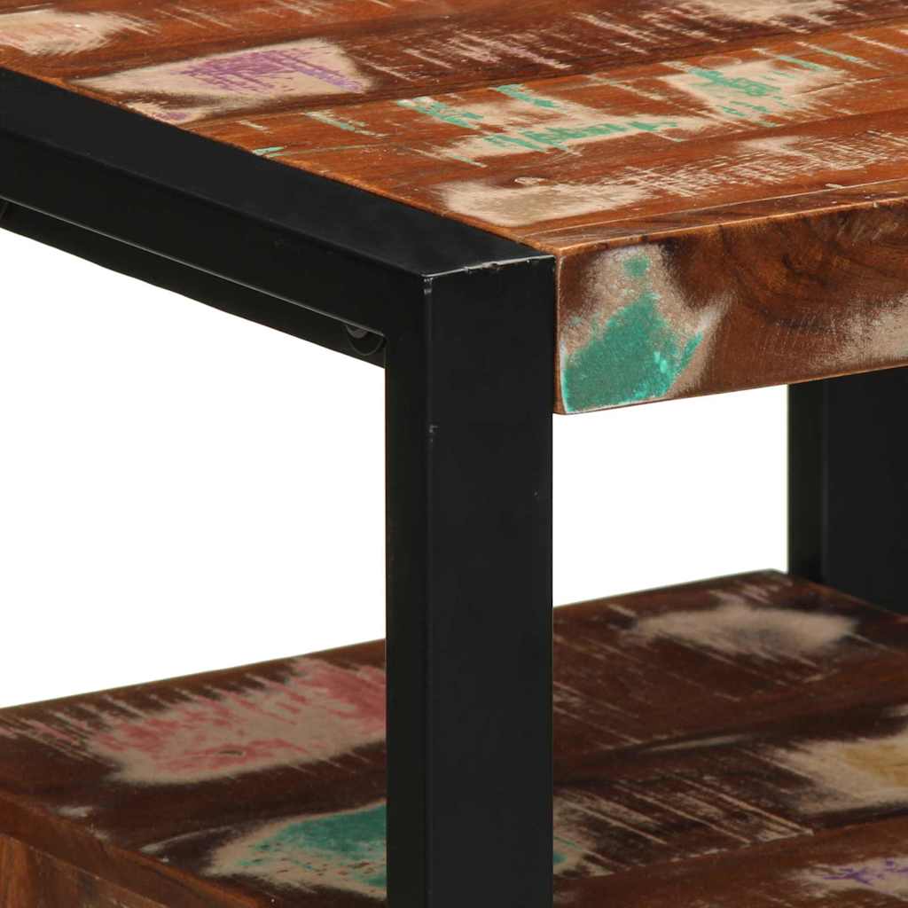 Σετ Επίπλων Μπάνιου με συρτάρι 2 pcs Στερεό Ανακτηθέν Ξύλο