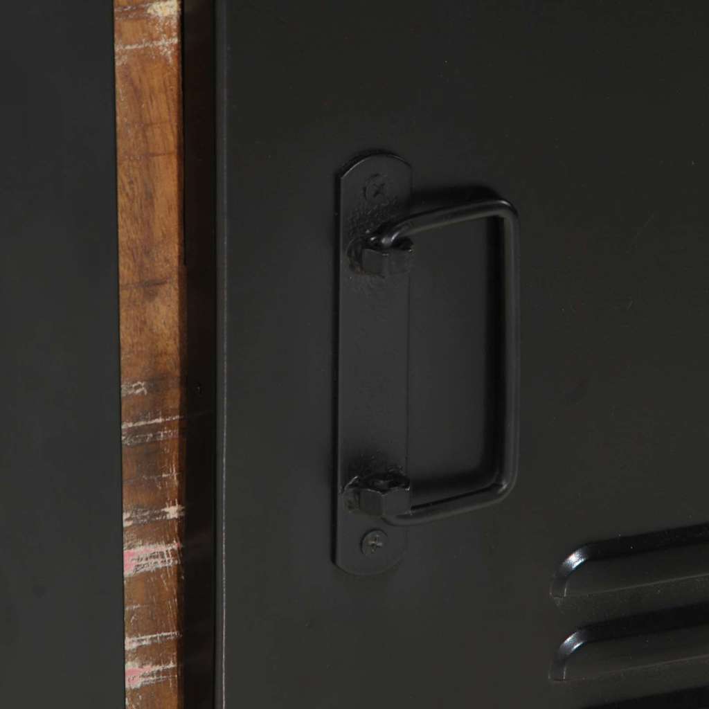 Σετ Επίπλων Μπάνιου με συρτάρι 3 pcs Στερεό Ανακτηθέν Ξύλο