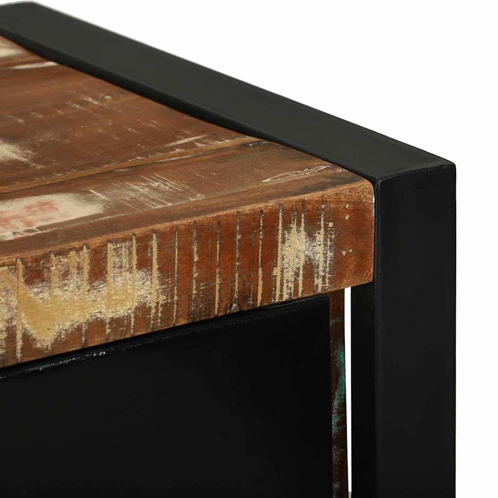 Σετ Επίπλων Μπάνιου με συρτάρι 3 pcs Στερεό Ανακτηθέν Ξύλο