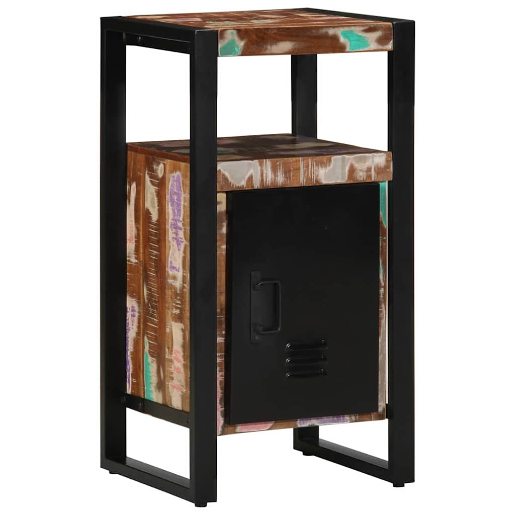 Σετ Επίπλων Μπάνιου με συρτάρι 4 pcs Στερεό Ανακτηθέν Ξύλο