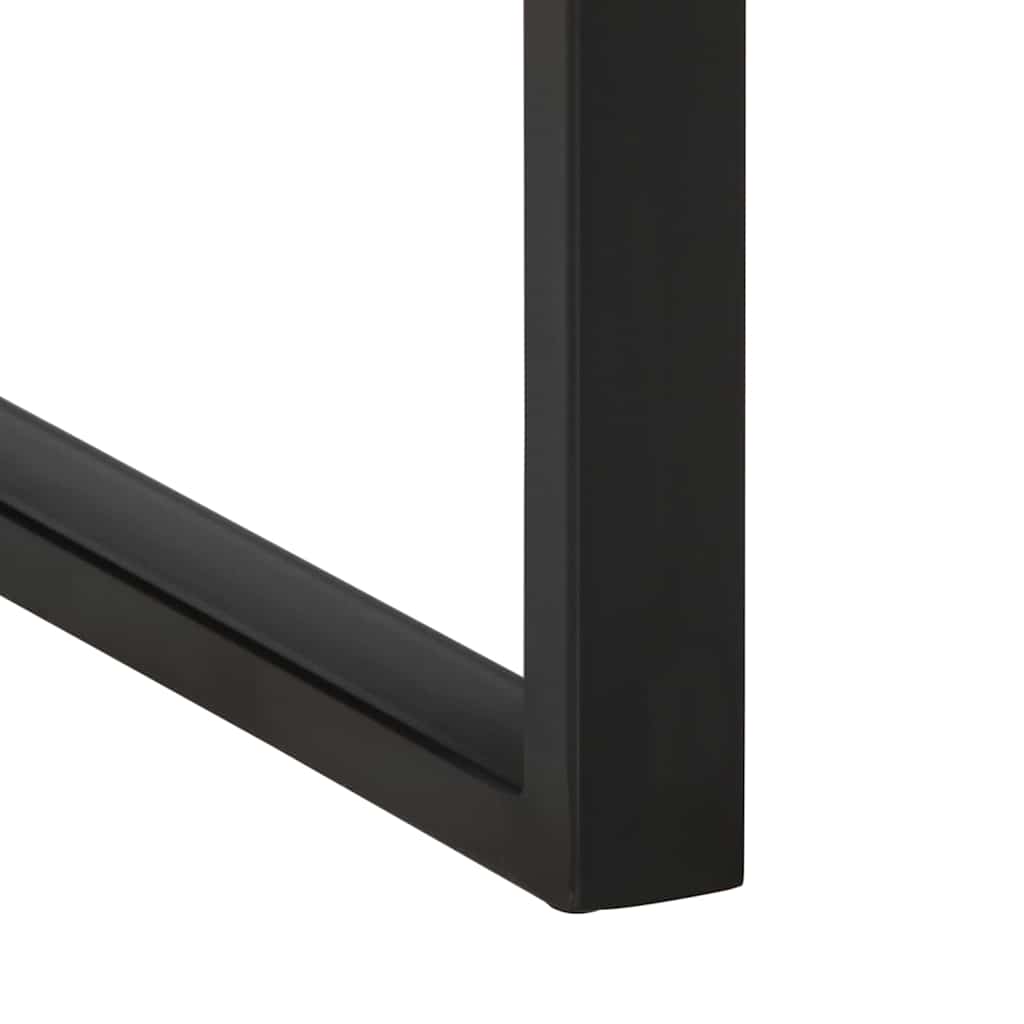 Τραπέζι κονσόλας Πολύχρωμο 100x35x75 cm Στερεό ξύλο ανακτημένο - Pakobazaar