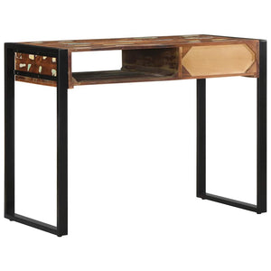 Γραφείο  Πολύχρωμο 100x50x75 cm Στερεό ξύλο αναγεννημένο