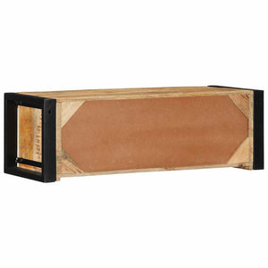 ντουλάπι τηλεόρασης  80x30x25 cm Στερεό ακατέργαστο ξύλο Mango