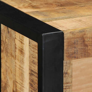 ντουλάπι τηλεόρασης  80x30x25 cm Στερεό ακατέργαστο ξύλο Mango