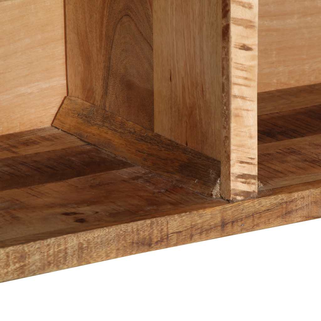 ντουλάπι τηλεόρασης  80x30x25 cm Στερεό ακατέργαστο ξύλο Mango
