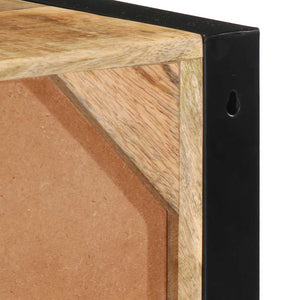 ντουλάπι τηλεόρασης  80x30x25 cm Στερεό ακατέργαστο ξύλο Mango