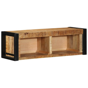 ντουλάπι τηλεόρασης  80x30x25 cm Στερεό ακατέργαστο ξύλο Mango