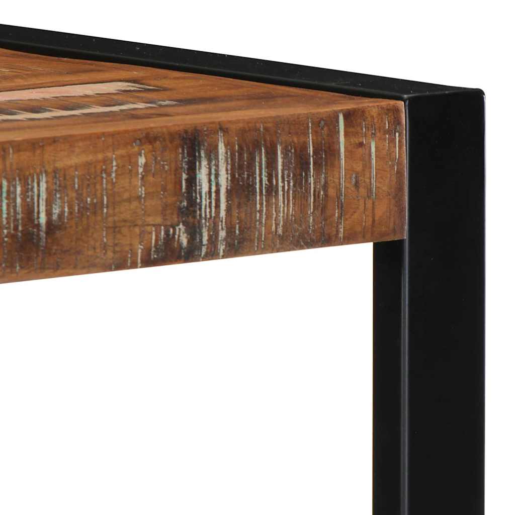 Ράφι τοίχου Πολύχρωμο 35x35x100 cm Στερεό ξύλο ανακτημένο - Pakobazaar