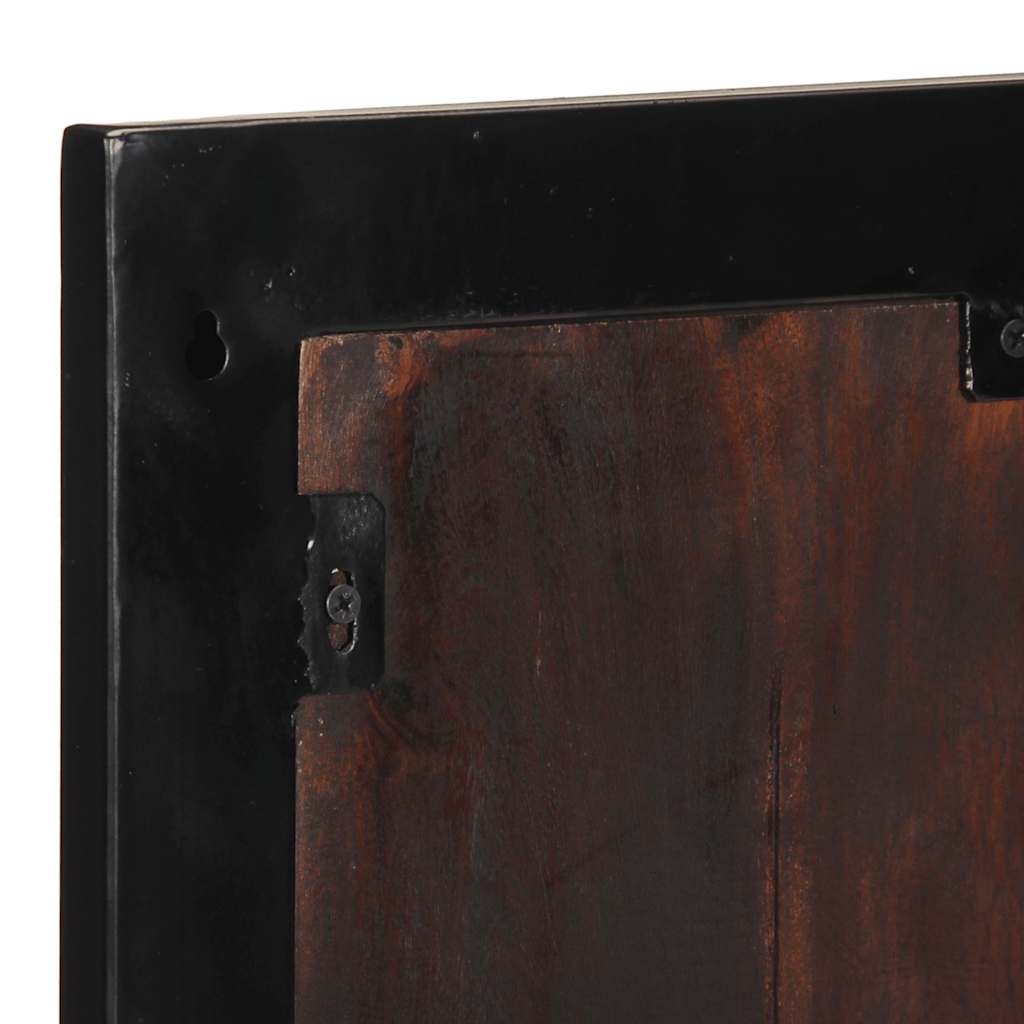 Ράφι για παλτά Πολύχρωμο 40x2x80 cm Ξύλο μασίφ αναγεννημένο