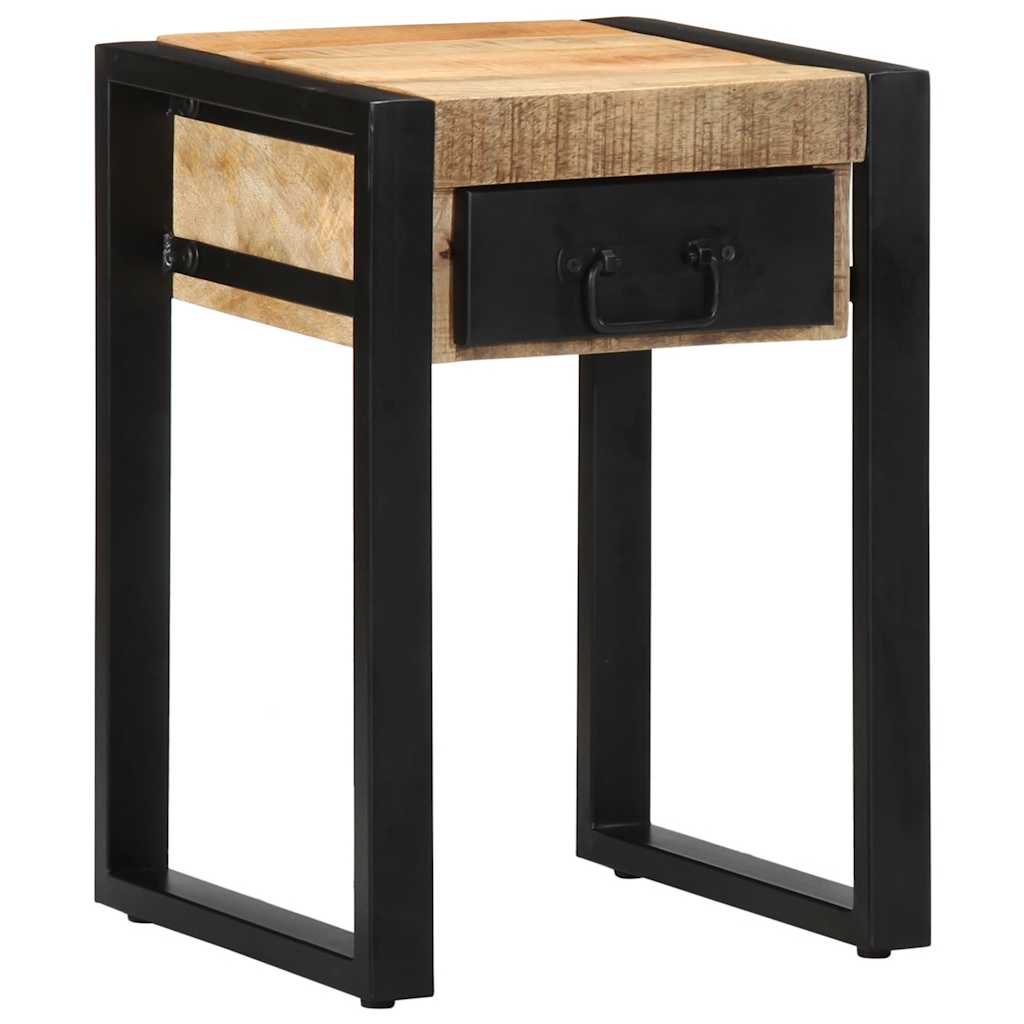 Side Table 35x35x50 cm Στερεό ακατέργαστο ξύλο Mango - Pakobazaar