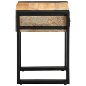 Side Table 35x35x50 cm Στερεό ακατέργαστο ξύλο Mango - Pakobazaar