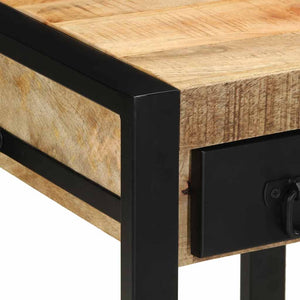 Side Table 35x35x50 cm Στερεό ακατέργαστο ξύλο Mango - Pakobazaar