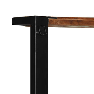Ράφι για ρούχα Πολύχρωμο 80x40x190 cm Ξύλο μασίφ ανακυκλωμένο