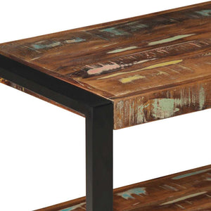 Ράφι για ρούχα Πολύχρωμο 80x40x190 cm Ξύλο μασίφ ανακυκλωμένο
